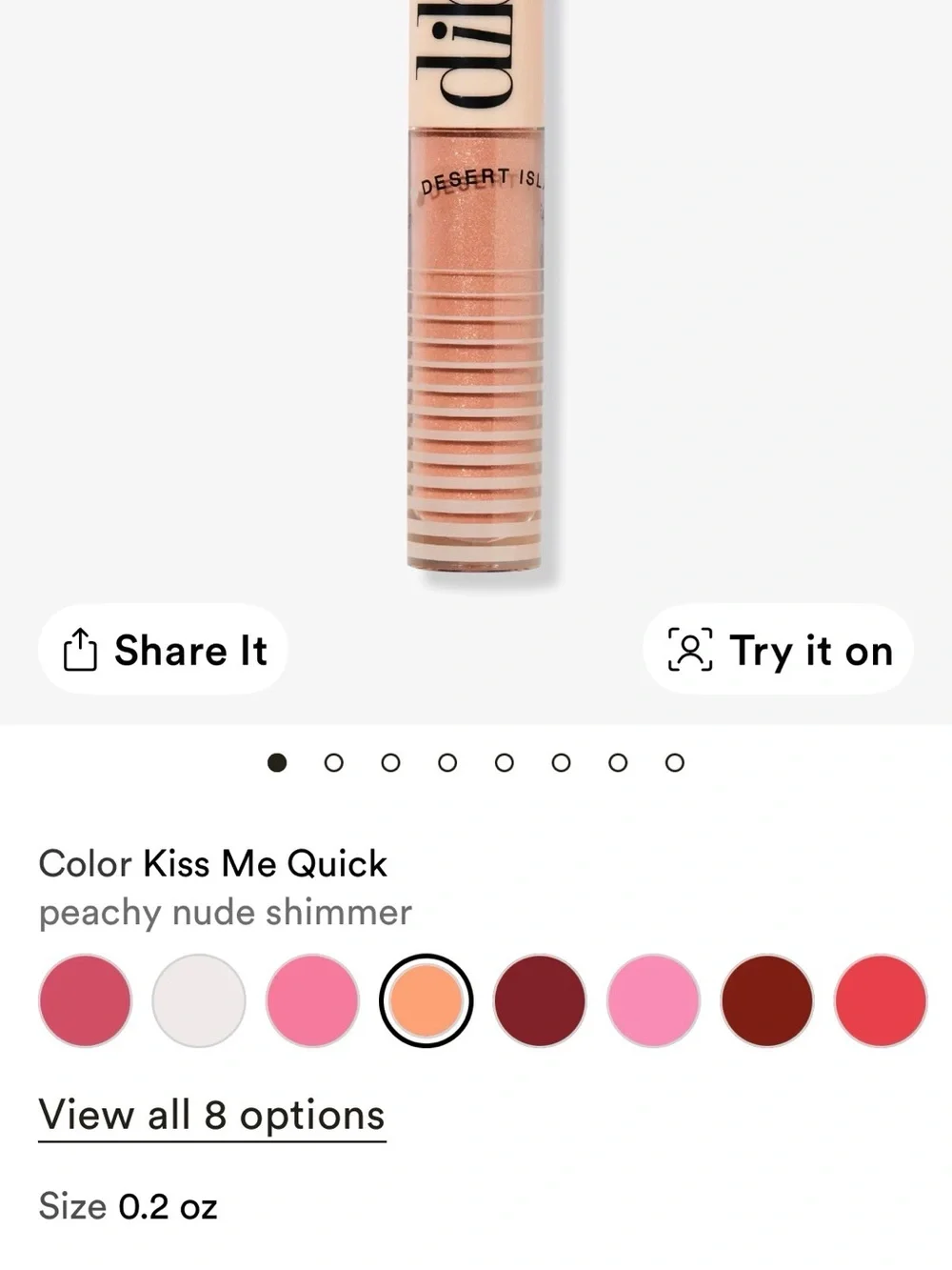 Dibs- glossy balm- Kiss Me Quick